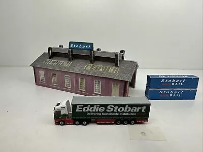 N Gauge Building / Engine Shed - Lorry - Containers  • £25