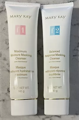 Mary Kay F1 Maximum Moisture Masking 2887 F2 Balanced Response 2911 • $24.99