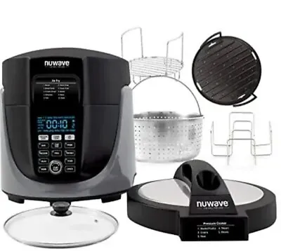 NuWave Duet Pressure Cooker Air Fryer & Grill Combo Cooker Deluxe • $150