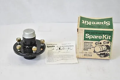 Vintage Hub & Wheel Bearing Spare Kit 5 Bolt Hub 5451 Recreational Trailers • $59.99
