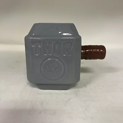 Marvel Thor Hammer Mug  Gray Brown Ceramic • $19.50