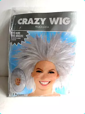 Amscan Silver CRAZY WIG Cosplay Party • $11.99