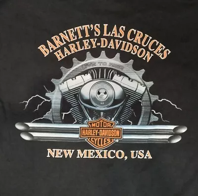 2007 Harley-Davidson Barnett’s Las Cruces New Mexico  T-shirt Men's Size L • $19.99