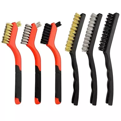 Mini Wire Brushes Set Accessories For Rust Dirt&Amp Cleaning Replacement • £16.62