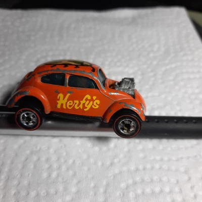 $50 • Buy Hot Wheels Vintage Custom Made Herfy's Redline Custom Volkswagen VW Bug Beetle