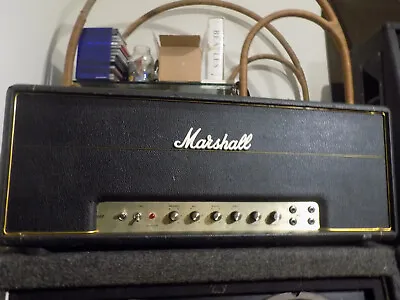 1969 Marshall Major 200W Vintage Guitar Amplifier W Road Storage Anvil Case • $1