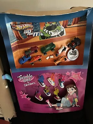 McDonald’s 2013 Hot Wheels Twinkle Toes By Skechers Happy Meal Display • $39.50