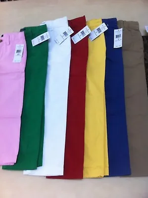 £14 • Buy Ralph Lauren Boy's Chino Trousers Age 2-7 Years Various Colours BNWT