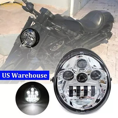 For Harley-Davidson VROD V-Rod VRSC VRSCA VRSCDX VRSCR LED Headlight Hi/Lo Beam • $109.99