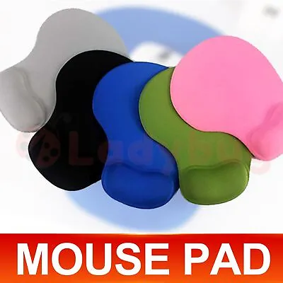 Comfort Wrist Gel Soft Rest Support Mat Mouse Mice Pad Gaming PC Laptop Computer • $4.49