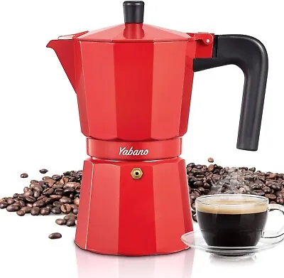 3 Cup Italian Stovetop Espresso Maker Moka Coffee Pot Gas/Stovetop Cappuccino • $20.19