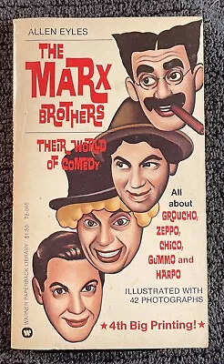 The Marx Brothers Their World Of Comedy Allen Eyles 4TH PRINTING 1975 PB • $13