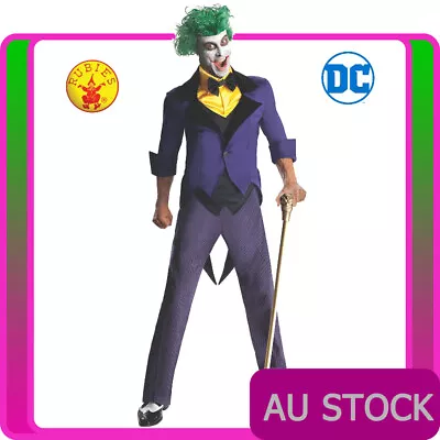 Mens The Joker Costume Adult Batman Dark Knight Halloween Party Cosplay Outfits • $73.14