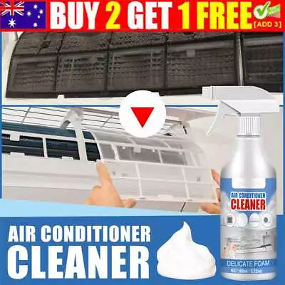 Household Air Conditioner Foaming Cleaner Air Con Coil Foam Cleaning Spray KZ • $10.22