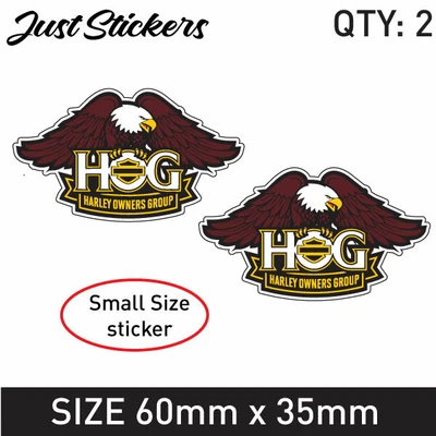$4.30 • Buy 2 X Harley Davidson Bike, Helmet, Car Sticker , Bumper Sticker ,4X4,  Bike,  