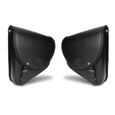 $163.85 • Buy Saddlebags Pair For Harley CVO Softail Breakout, V-Rod Muscle Indiana Black
