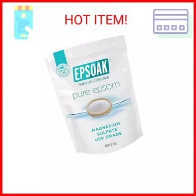 Epsoak Epsom Salt - 2 Lbs. USP Magnesium Sulfate • $14.31