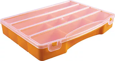 £5.99 • Buy 10 Compartment 10  Organiser Box For Small Parts, DIY, Crafts, Tools, Tackle Etc