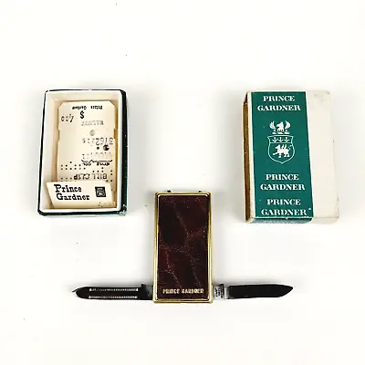 Vtg Prince Gardner Money Clip Folding  Pocket Knife Nail File In Original Box • $23.95