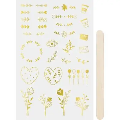 Heyda Rub-On Transfer Stickers 'Ornaments' • £1.49