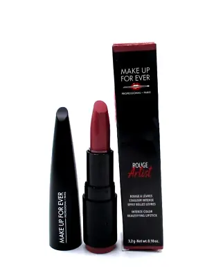 Make Up For Ever Rouge Artist Intense Color Lipstick ~ 166 Poised Rosewood ~ • $15.76