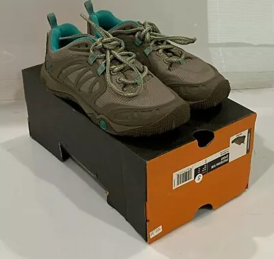 Merrell ProTerra Vim Sport Hiking Shoes Aluminum Grey Women's Size 5 J57254 • $35