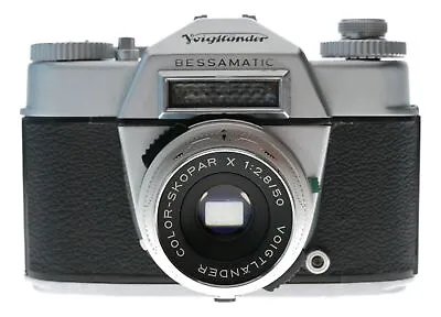 Voigtlander Bessamatic 35mm Film SLR Camera Color-Skopar X 1:2.8/50 • $189