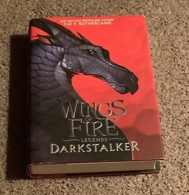 SIGNED Darkstalker (Wings Of Fire Series #2) By Tui T Sutherland Autograph RARE • $199.99