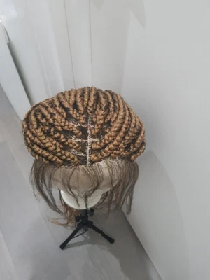£25 • Buy Beautiful Hand Made Natural Looking Braided Wig 😍 With Baby Hair.