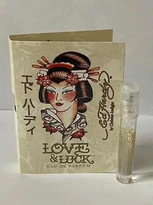 Ed Hardy Love $ Luck Woman EDP Vial Sample 1.52ml .05 Fl Oz • £8.69