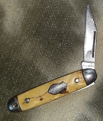 Vintage Germany H.Boker? CASE ? Cutlery 1 Blade Tiny 1&3/4  Folding Pocket Knife • $16.50