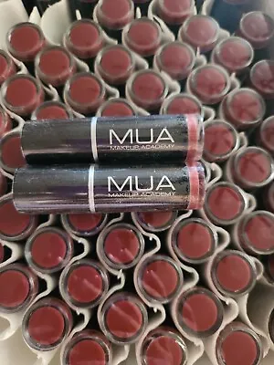 (72) Mua Makeup Academy High Shine Lipstick  #240 Rosewood  • $104.99