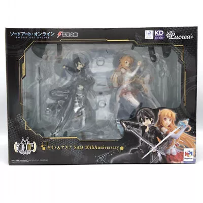 $954.10 • Buy Lucrea Sword Art Online Kirito Asuna SAO 10thAnniversary Figure MegaHouse