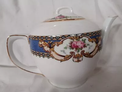 Allertons Pretty Rose Pattern 6681 Teapot • £9.99