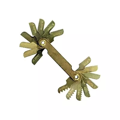 Irwin 12016 16 Leaf Metric Thread Pitch Gauge • $15.29