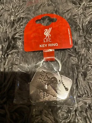 Official Liverpool FC Metal LFC Dogtags Keyring (New With Tags) Free P+P • £6.99