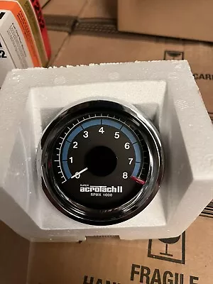 Actron Super Acrotach II 2 Tachometer Model T252 NOS NEW 3 1/2 3.5  Tach Vintage • $99.99