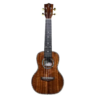 Hawaii Tenor Ukulele Koa Acacia Solid Wood Hawaiian Abalone Shell Inlay Style • $199