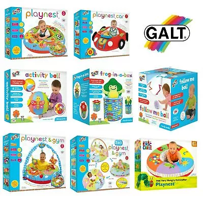 £9.99 • Buy Galt Toys Baby Toddler Play Nest Farm, Activity Ball, Frog In A Box, Pop Up Toy