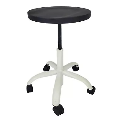 Vintage Rolling Medical Stool Dentist Adjustable Swivel Spider Legs Mid-Century • $95