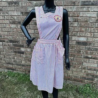 Vintage Sissy Candy Striper Hospital Uniform Womens Small Costume Pinafore Nurse • $49