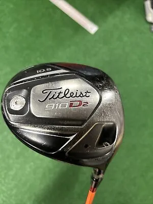 Titleist 910 D2 Driver 10.5 65g Regular Flex • $69.99