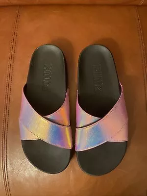 Pink Victoria Secret Sandals Slides Flip Flop Women’s Size 8- 8.5 N • $14.99