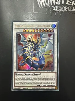 Yugioh Dragunity Knight - Areadbhair Ultra Rare Gftp-en043 1st Edition  • £1.25