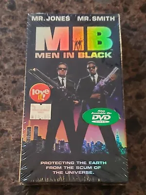 BRAND NEW Men In Black (VHS 1997) Will Smith RARE Sealed OOP Watermarks • $12.99