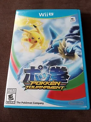 $13.99 • Buy Pokken Tournament Nintendo Wii U 2016 Pre-owned. Tested Plays Great. Complete 