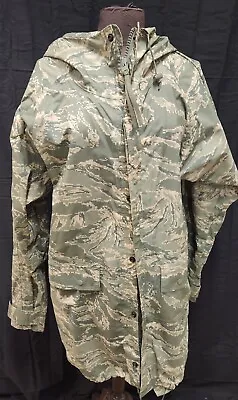 $22.49 • Buy ORC USAF Military Digital Camo Wet Weather Parka Improved Rainsuit Size Small
