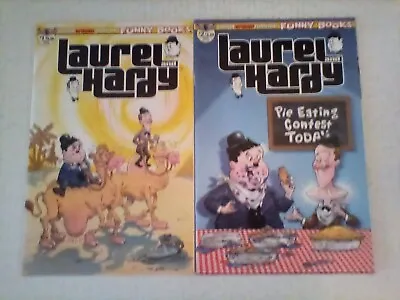 Laurel And Hardy #'s 1 & 2 (American Mythology)2019 - Comedy Comics - VF-/VF • £13.07