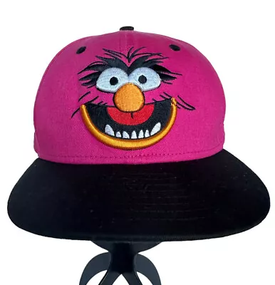 New Era 9Fifty Muppets Animal Snapback Hat Black & Pink • $22.99