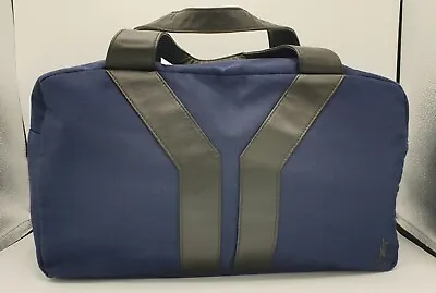 Yves Saint Laurent Unisex Blue & Black Travel/Weekend/Holdall Gym Sports Bag • £115